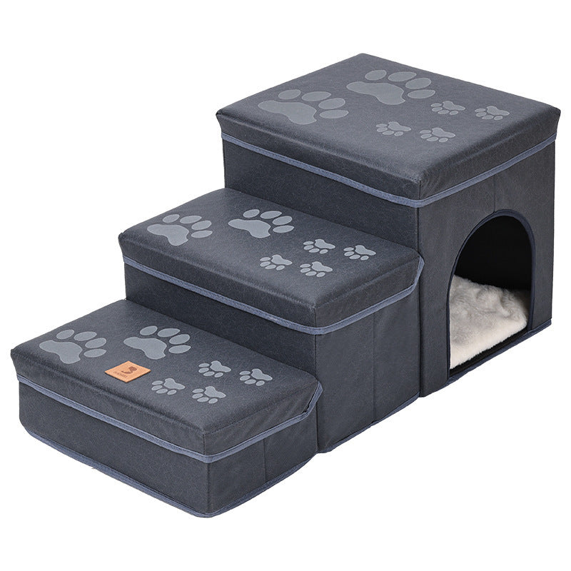 Cat Kennel Cage Multifunctional Dog Stairs Upper Bed Sofa Puppy Climbing Pet Supplies