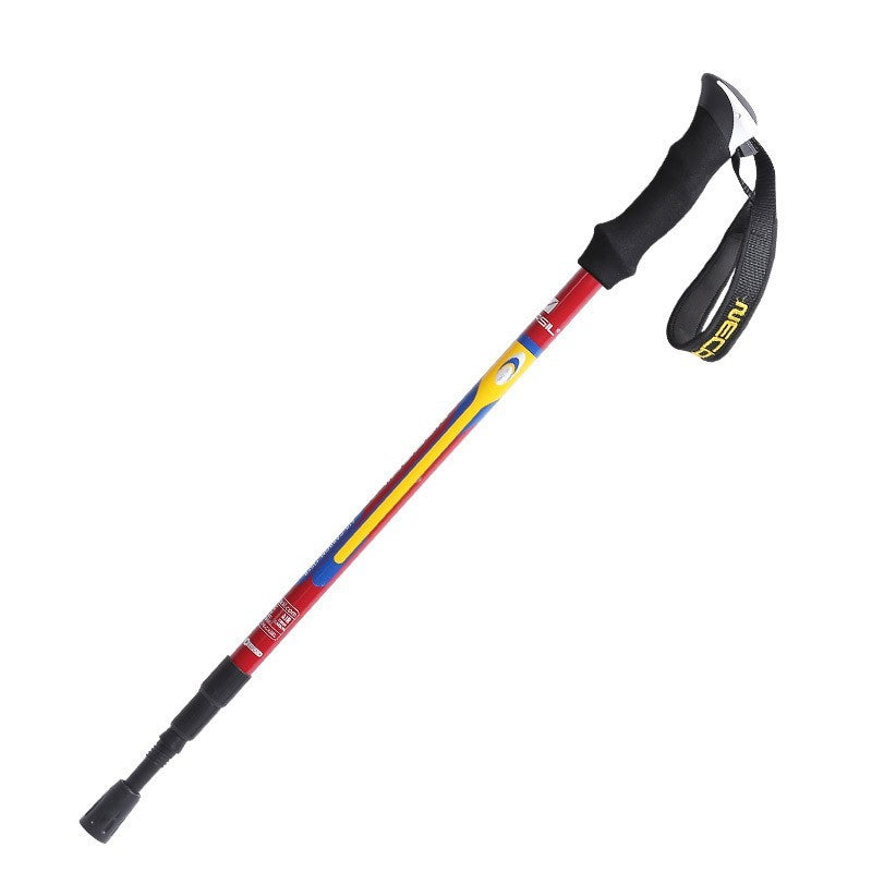 Newcastle Carbon Trekking Pole Ultra-light Three-section Inner Lock Telescopic